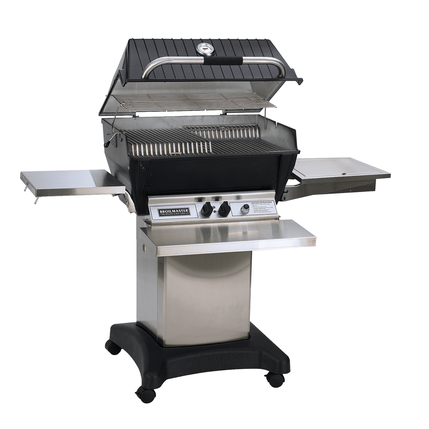 Super Premium Grill Head Only with Flare Busters, Griddle and Smoker Shutter