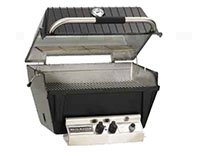 Premium Gas Grill Head Only with Briquets