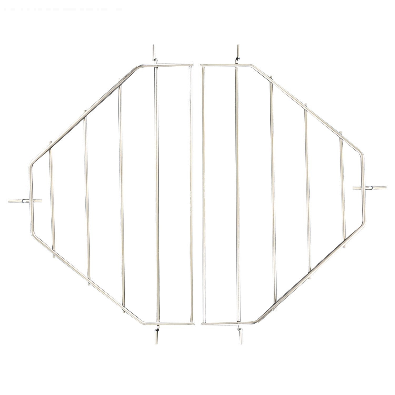 Stainless Steel Roaster Drip Pan Rack for Oval JR - 2pc