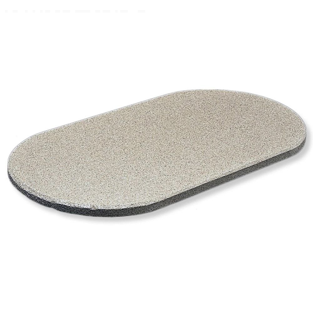 Fredstone Baking Stone, Natural Finish, Oval 23" x 16" for XXL/XL