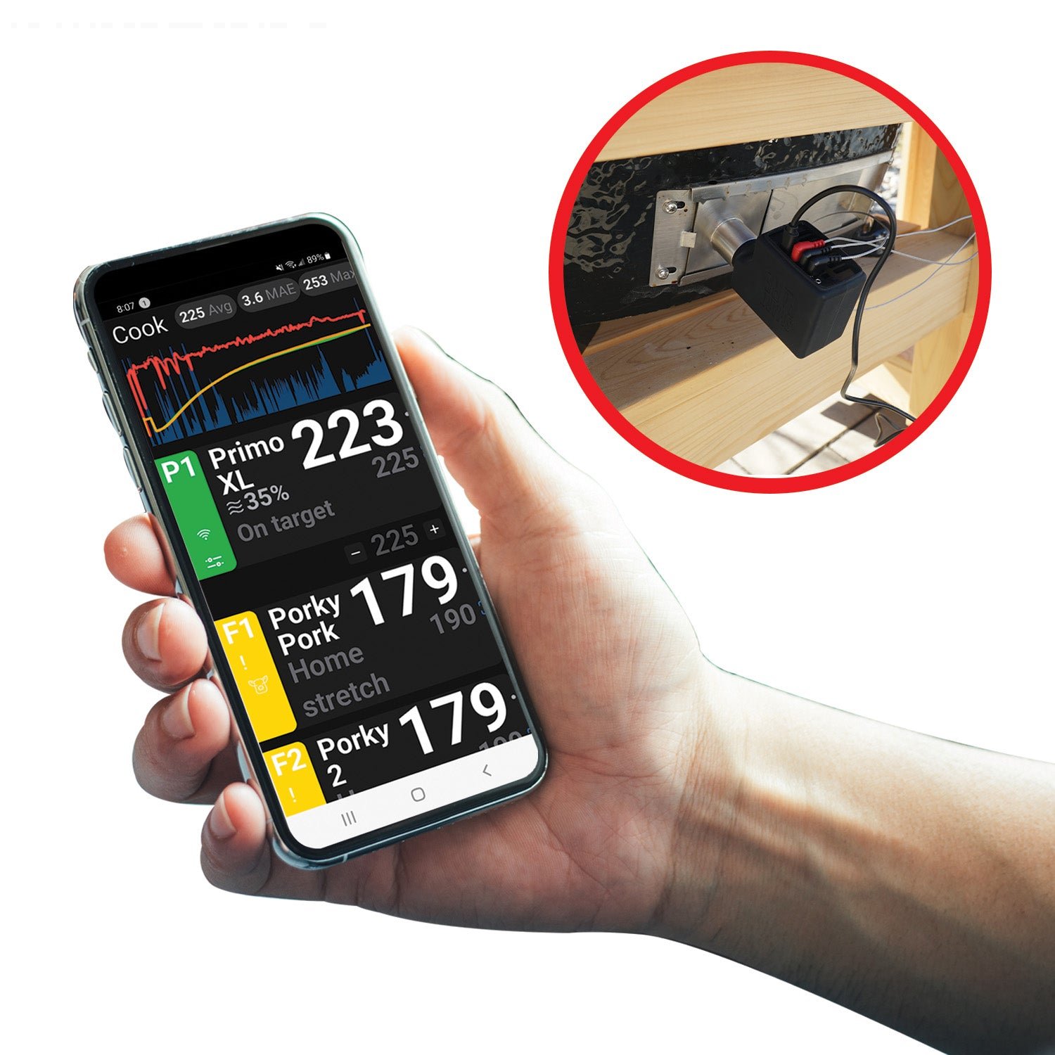 Grill Controller, Bluetooth