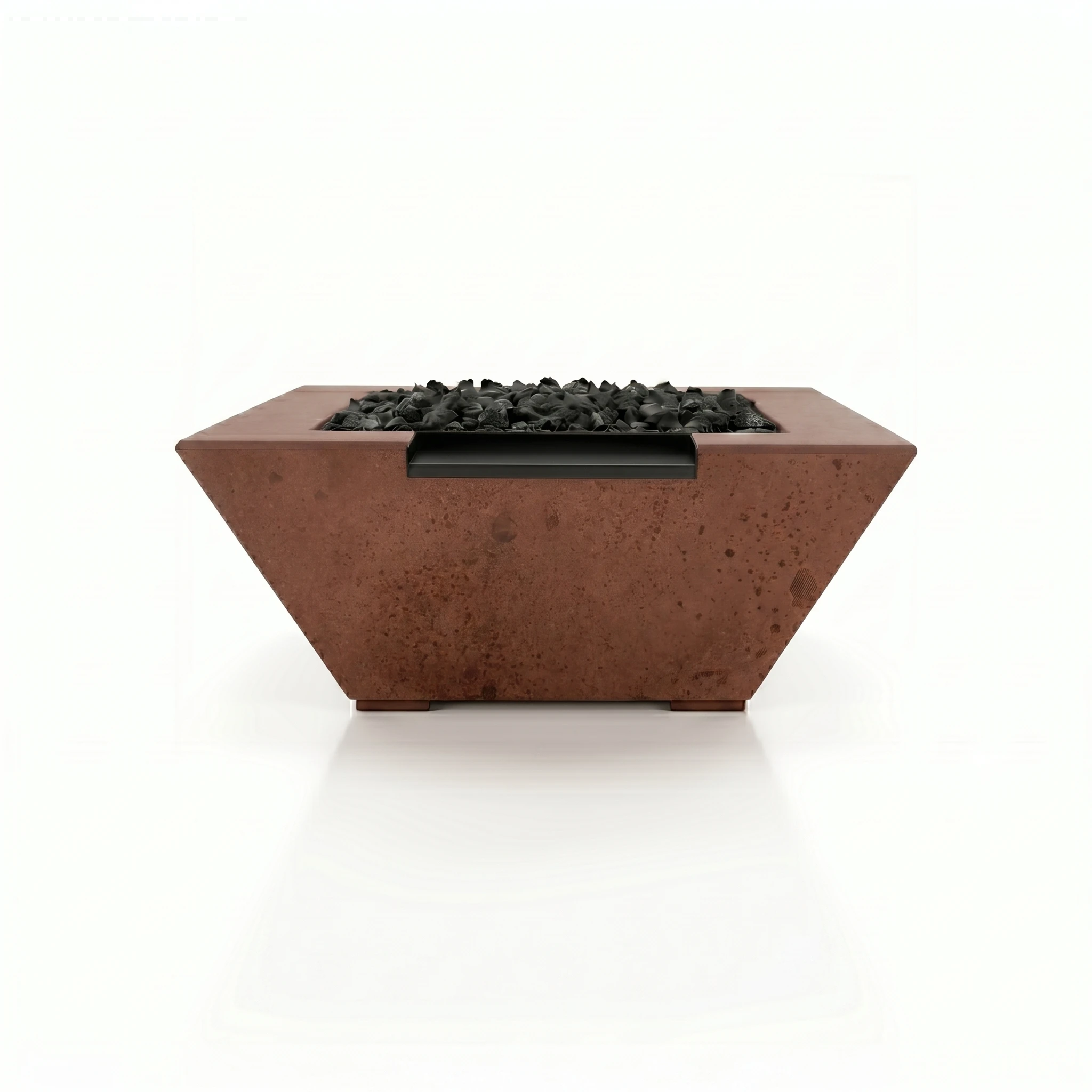 Lombard Tall Fire Bowl - Match Lit