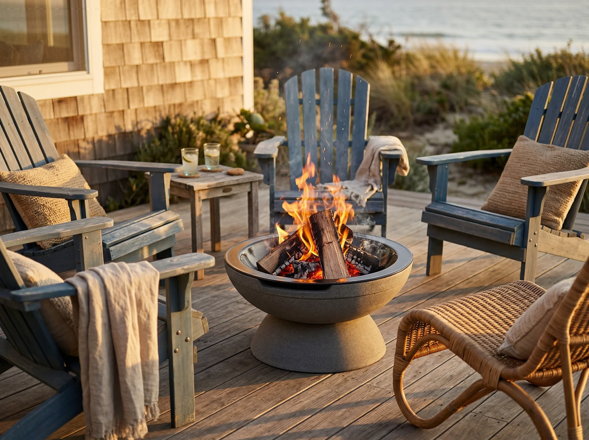 Falo 21" Wood Burning Fire Pit