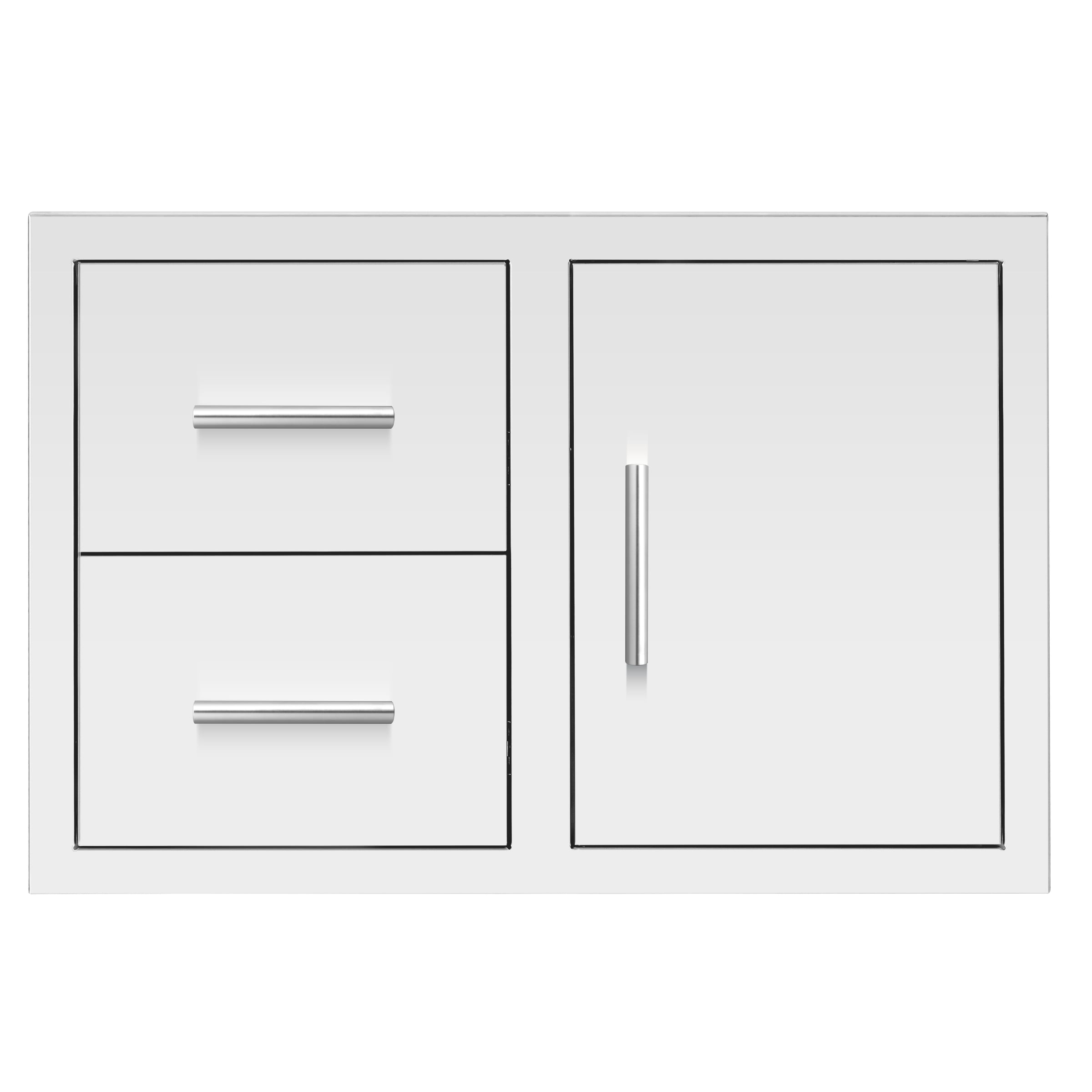 Masonry Frame - 33" 2-Drawer and Access Door Combo