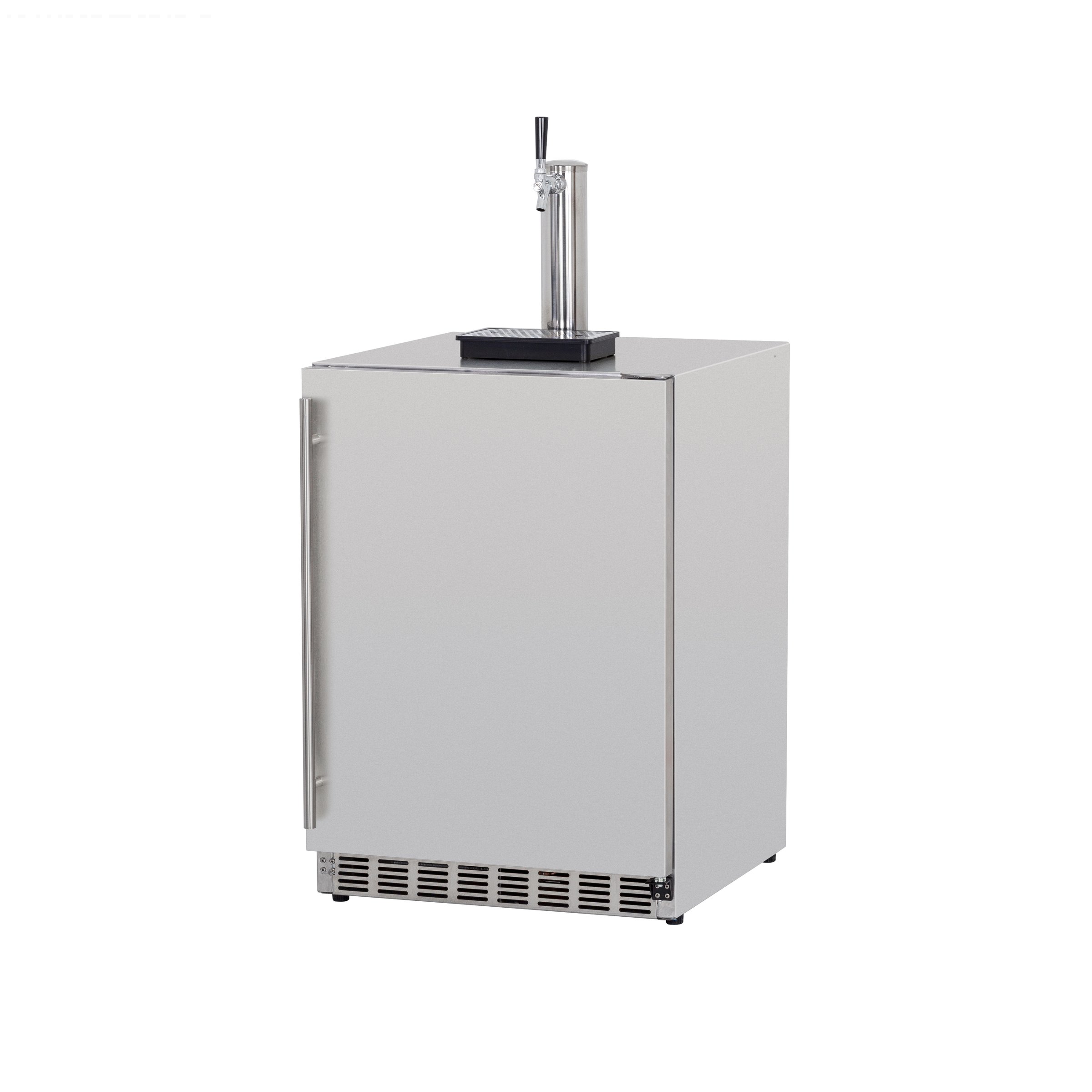 24" Deluxe Outdoor Rated Kegerator - No Tap (6.6c)
