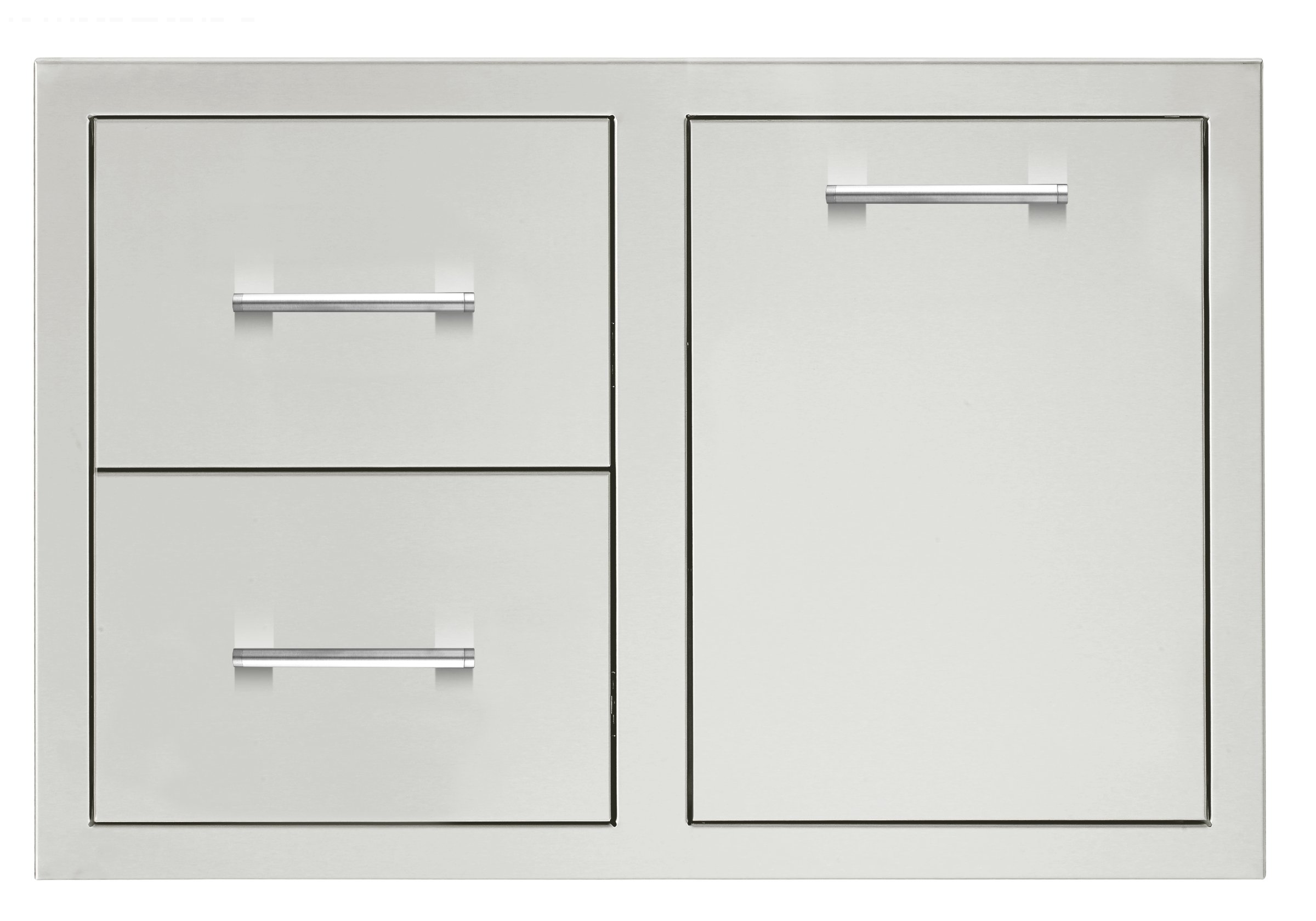 Masonry Frame - 33" 2-Drawer and Access Door Combo