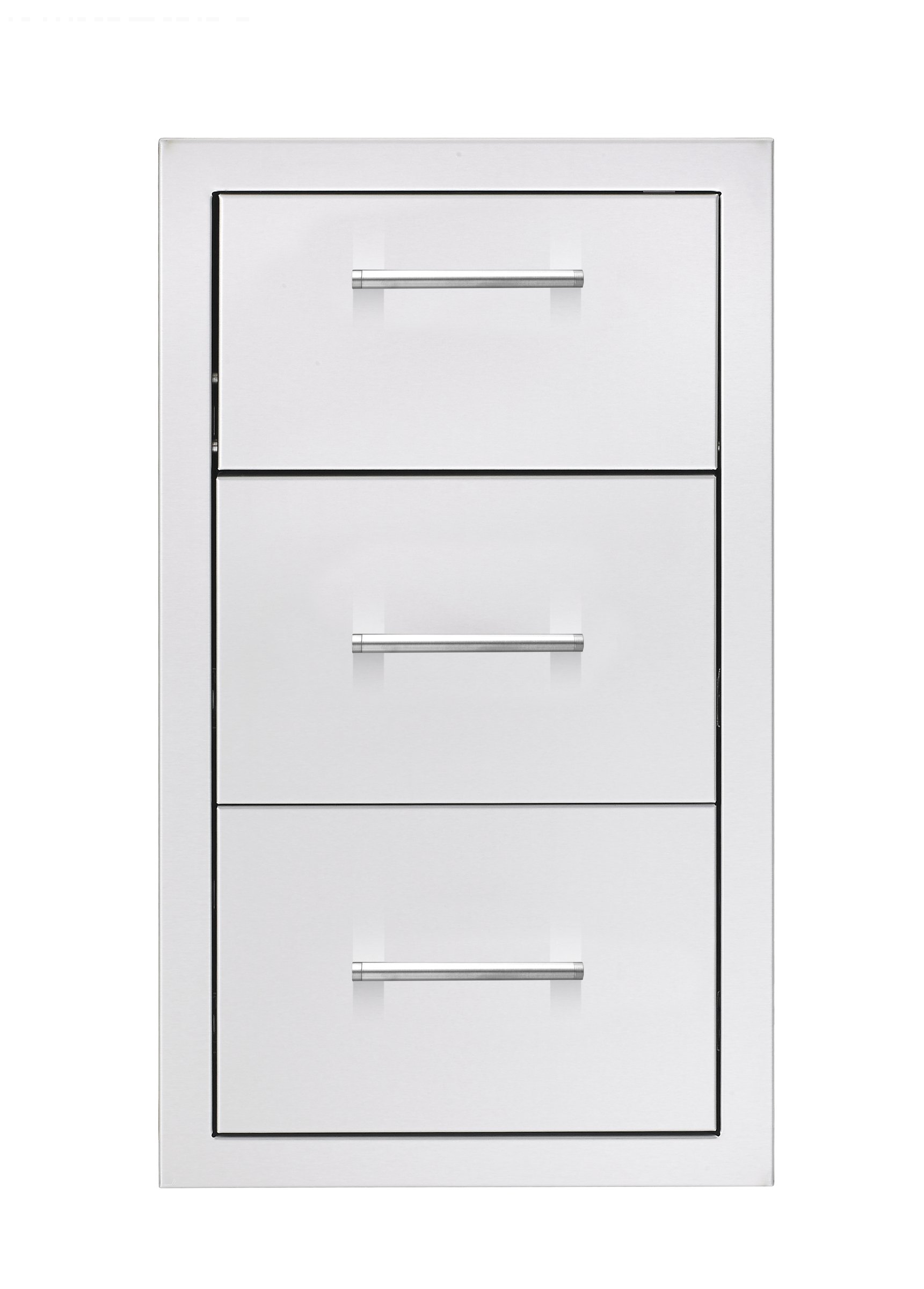 Masonry Frame - 17" Vertical 2-Drawer & Paper Towel Holder Combo
