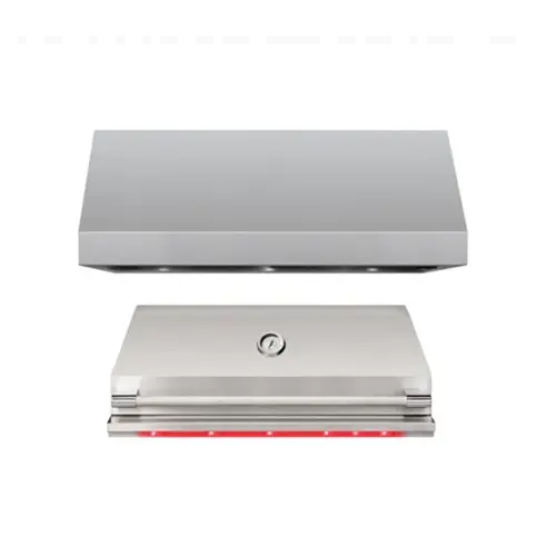 72" Outdoor Rated Vent Hood with 2,000 CFM Motor and Mounting Bracket